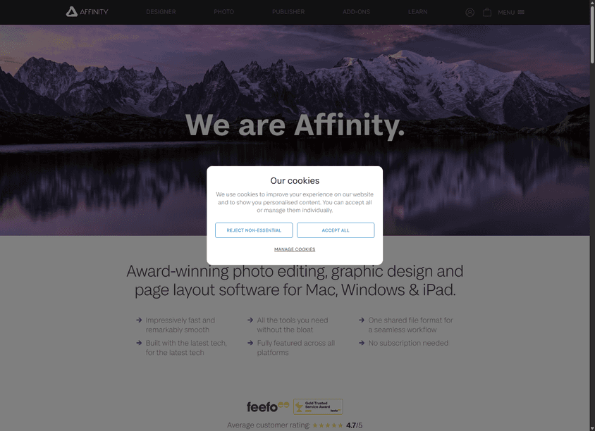 Serif AI screenshot