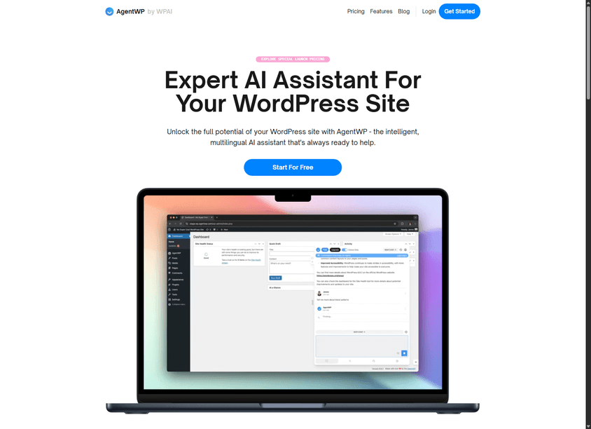 AgentWP screenshot