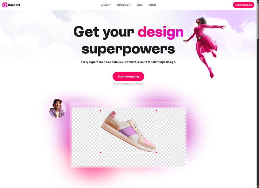 Bazaart screenshot