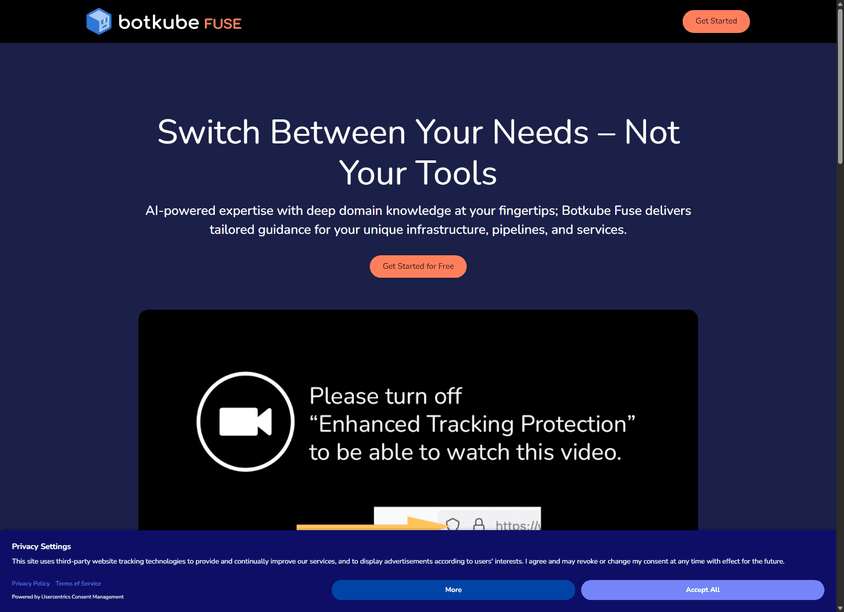 BotKube Fuse screenshot
