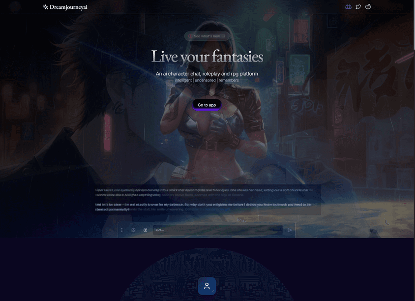 Dreamjourney AI screenshot