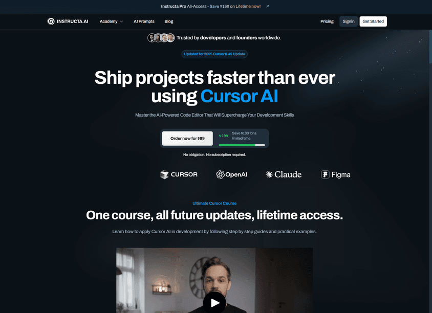 Ultimate Cursor AI Course screenshot