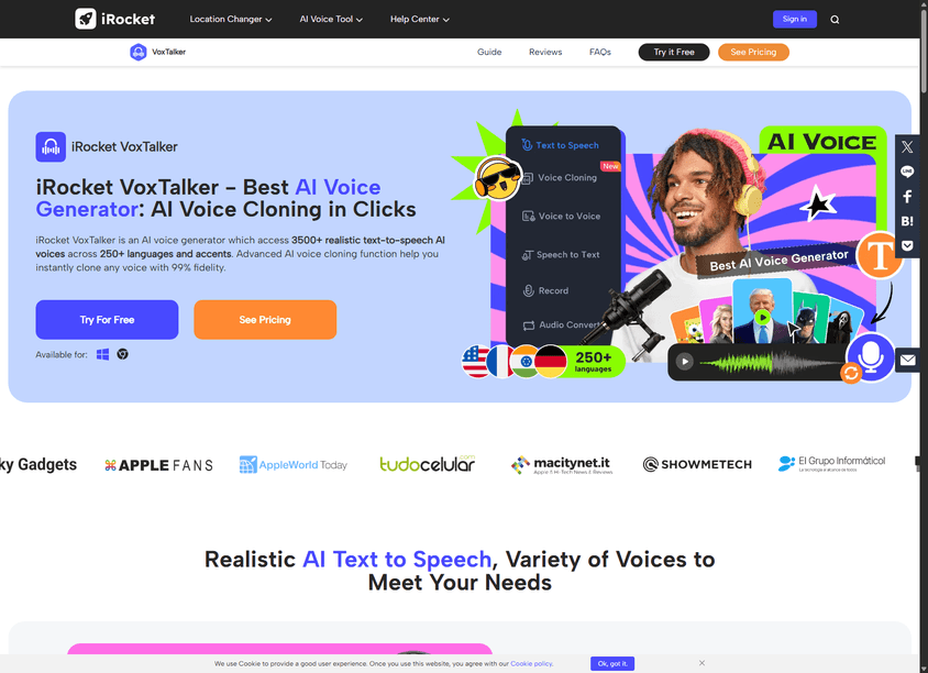 iCreaVoice screenshot