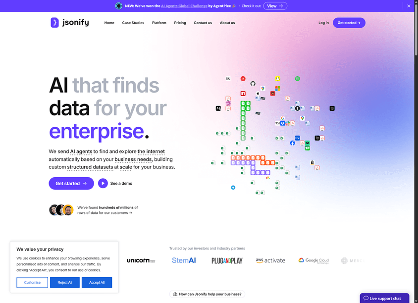 Jsonify screenshot