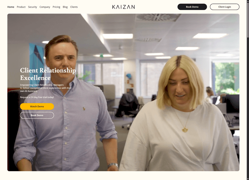 Kaizan AI screenshot