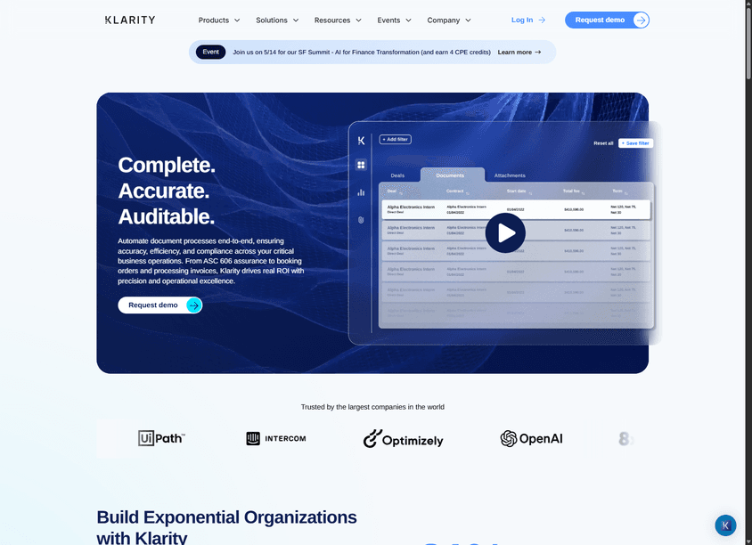 Klarity screenshot