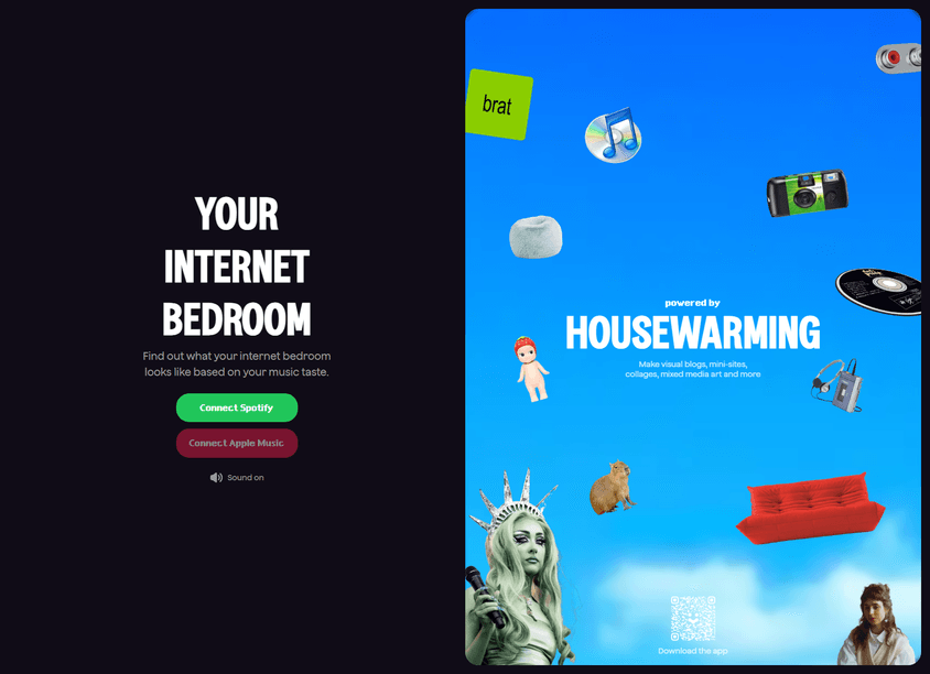 Spotify Bedroom screenshot