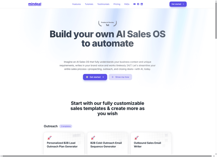 AI Sales OS screenshot