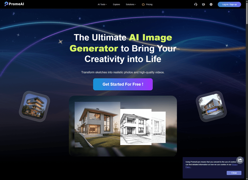 Prome AI screenshot