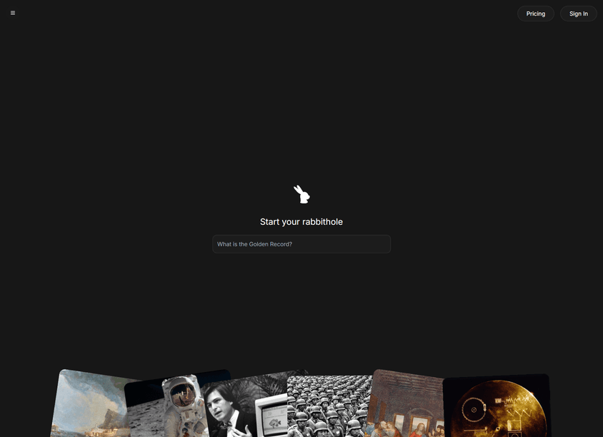 Rabbithole screenshot