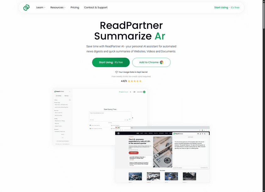 ReadPartner AI screenshot