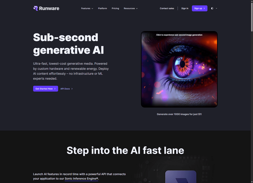 Runware screenshot