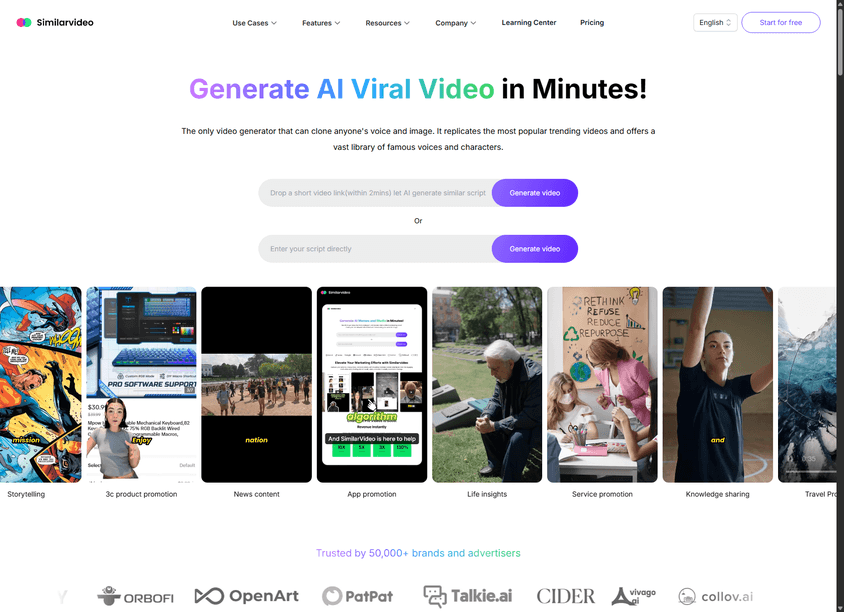 SimilarVideo AI screenshot