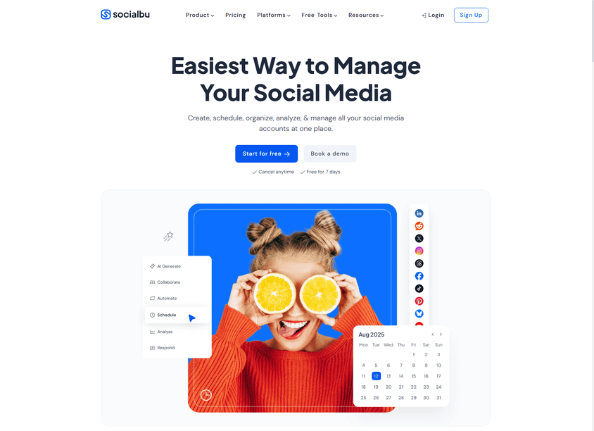 SocialBu screenshot