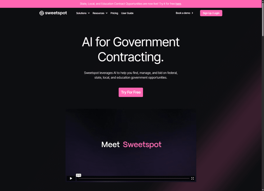 Sweetspot screenshot