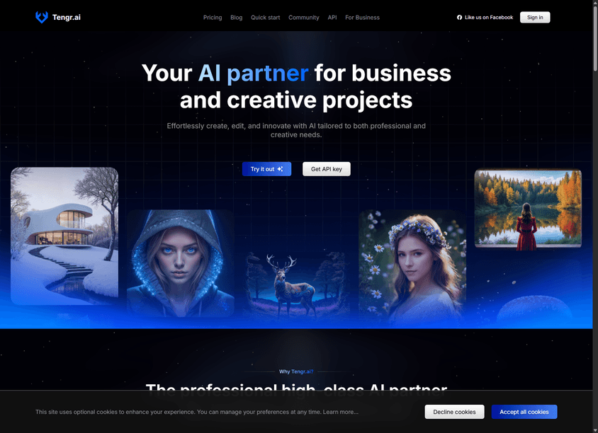Tengr.ai screenshot