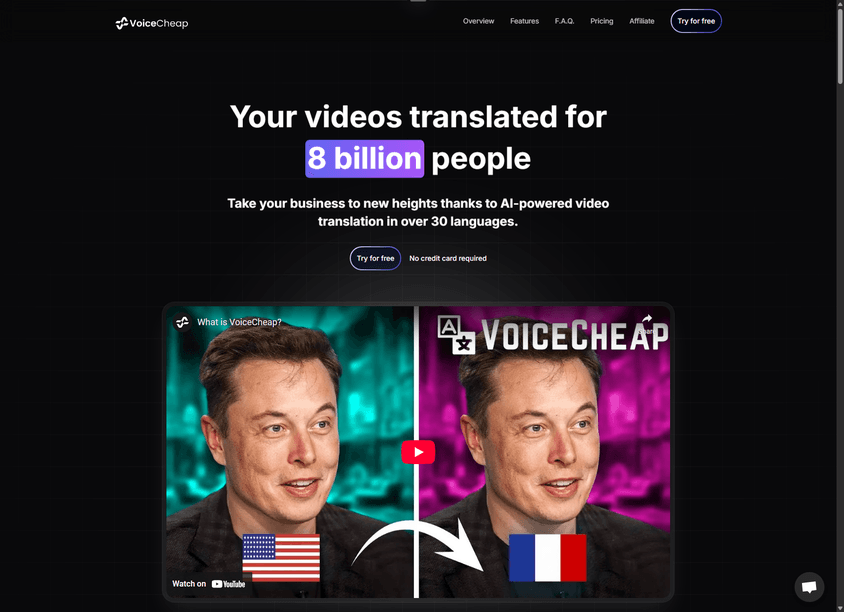 VoiceCheap AI screenshot