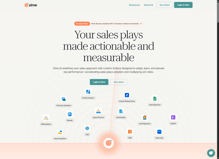 Zime AI screenshot